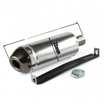 Motorcycle 28mm Muffler Exhaust Pipe Clamp 110 125cc 150cc PIT PRO Quad Bike Dirt ATV kayo BSE