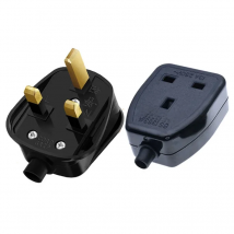 White Black BS1363 Removable UK Fused Adaptor Wiring Plug British Switch Cable Connector Assembly Power Cord Convert Socket 13A