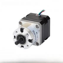 STEPPERONLINE Nema 17 Geared Stepper Motor with 5:1 Planetary Gearbox 0.4A for DIY CNC Robot 3D Printer 17HS13-0404S-PG5
