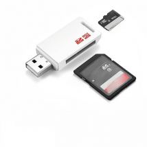USB 2.0 TF Micro SD Card Reader High Speed Data Transfer Converter Computer Notebook Laptop USB Disk Card Writer Adapter Dongle