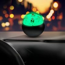 KANPAS Compass for Car/Small Dashboard compass ball/Compass for boat /No Leaking ball compass/Double dial/Luminous Ball