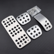 For Peugeot 206 CC 206CC AT MT Auto Manual 2005 2006 2007 2008 2009 Accessories Brake Pedal Pedales Sticker Cover Styling