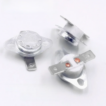 KSD301 250V 16A 40~135Degc Flat foot Fixed ring Normally closed Temperature switch45 50 55 60 70 80 100 110 115 120 125 130 135C