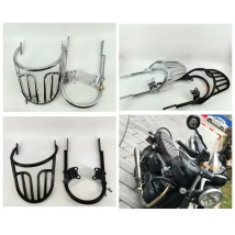 Rear Luggage Rack Handle Grab Tail Bar for Triumph Bonneville T120 T100 2016-2023 2024 16 17 18 19 20 21 22 23 24 Black/Chrome