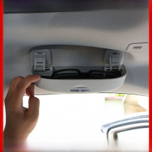 Car Glasses Case Sunglasses Holder for Toyota Corolla CHR Camry RAV 4 Levin Highlander Sunglasses Storage Box Accessories