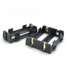 26650 Battery Holder SMD for 26650 Black with Bronze Pins Gold Plated for 26650 3.7V Rechargeable Batteries Hold Case Box