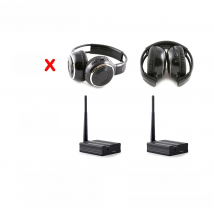 RF Silent Disco Foldable Wireless Headphone Bundle  500m Distance for Party Meeting DJ Film --10~100 Pcs Pack with 1 Transmitter