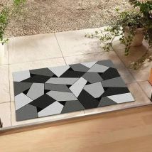 VIKAMA Persian Bohemian Crystal Pile Home Decorative Rugs Entryway Bedroom Living Room Machine Washable Mats