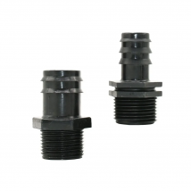 Garden 1" Male To 25MM 1Inch Hose Connector Barb Hose Connector Tap Adapter External Thread Pipe Joint 1Pcs
