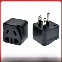 AUS Australia European to US American Canada Japan Thailand  Philippines plug adapter Type B charge power conversion plug
