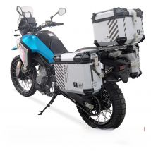 Motorcycle Trunk Side Luggage Case Pannier Side Box Bracket Frame Rear Top Box Helmet Topcase for CFMOTO 450MT