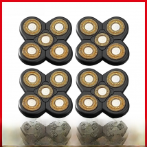 WAHFOX Replacement Shaver Head Electric Shaver Stainless Steel Razor Blade 5 Cutter Floating Head Spare Razor Blades