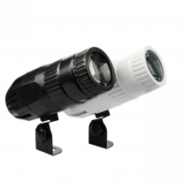 ALIEN 15W RGBW LED Pinspot Beam Spotlights Light DJ Disco Party Holiday Dance Bar Xmas Stage Lighting Effect with Remote Control