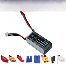 7.4v 11.1v 14.8v 1500mAh Lipo Battery For RC Helicopter Toys Car Boats Drone Parts 1500mAh 2s 3s 4s Rechargeable Battery 1PCS