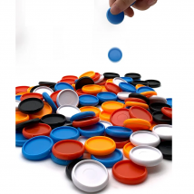Fromthenon 30/50pcs/box Colorful Disc Binding Discs Rings for Mushroom Hole Discbound Planner Binder Notebook Binding Supplies
