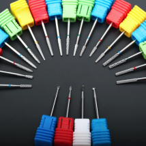 1pcs Ceramic Carbide Tungsten Nail Drill Bit for Electric Drill Manicure Pedicure Tools Milling Cutter Manicure Nail Accessories