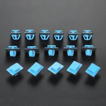 50Pcs Plastic Auto Fastener Car Side Moulding and Door Trim Clips for Hyundai Santa Fe for Kia Sportage 877561F000 87756-1F000