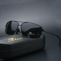 Cook Shark New Color Changer Sunglasses Men's Sunglasses Tidal Polarization Driver's Mirror Driving Night Vision Glasses