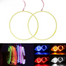 2PCS DRL LED Angel Eyes led 60mm 70mm 80mm 90mm 100mm 110mm 120mm Halo Ring Car Led  Motorcycle Daytime Running Light Headlight