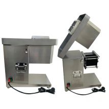 Small Meat Slicer 110v 220v Desktop Compact Meat Slicing Cutting Machine For Cut Into Shreds And Cubes