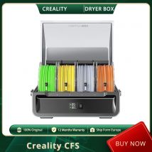 Sistema di filamenti Creality CFS, archiviazione di filamenti antiumidità, supporta 4 dispositivi paralleli Stampa a 16 colori per Creality K2 Plus