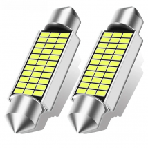 RXZ 2PCS Festoon C10W LED C5W LED Canbus 31/36/39/41MM error free Interior reading Light Clearance Bulbs Auto plate Lamp white
