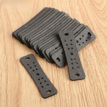 Hunting 20Pcs Microfiber Leather Slingshots Pouches for Outdoor Shooting Bow Sling Shots Catapults Replacements 70mmX17mmX20mm