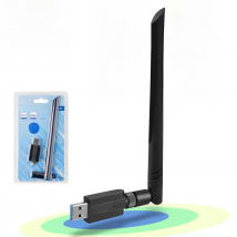 1200Mbps Wireless Wifi Adapter 2.4G& 5G Wifi Antenna External USB Wifi Dongle Adaptador Wifi Network Card for PC Window XP Linux