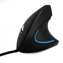 Wired Right Hand Vertical RGB Mouse Ergonomic Gaming Mouse 800 1200 1600 3200DPI USB Optical Wrist Healthy Mause for PC Computer