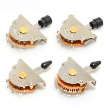 3 way 4 way 5 Way Electric Guitar Switch Metal Plastic 1pcs Tips Switch with Screws Electric Guitar Accessories