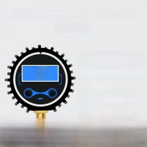 Moray ME266P Battery Powered Manufacturer LCD Calibration Standard Digital Tire Pressure Gauges for Gas