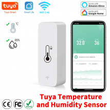 Tuya Zigbee WiFi Temperatur Und Feuchtigkeit Sensor APP Remote Monitor Für Smart Home oder SmartLife WorkWith Alexa Google Assistent