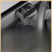 For New Tesla Model Y Launch 2025 Model 3+ Highland 2024 Steering Wheel Silicone SunGlasses Case Mobile Phone Holder Storage