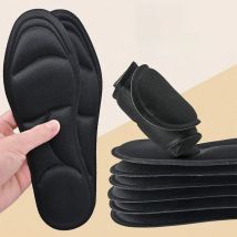 1/2/4/16Pairs 5D Massage Memory Foam Insoles For Shoes Sole Breathable Cushion Sport Running Insoles For Feet Orthopedic Insoles