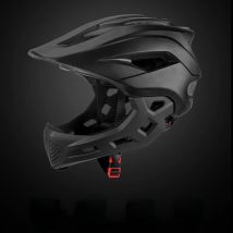 2 in 1 Kids Full Face Bike Helmet for Children MTB BMX Dirtbike Skateboard with Detachable Chin Guard Kids Full Face Bike Helmet