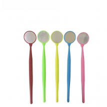 Large Oral Exam Reflector Mirror For Dental Dolls Plastic Anti-fog Lens Oral Hygiene Care Tooth Instrument Toy For Kids Children