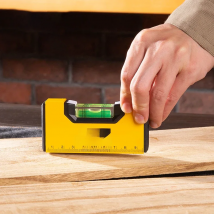 Deli Mini Digital Protractor Angle Finder Inclinometer Spirit Level Bubble Measurement Tools Level Slope Test Ruler Length 100mm