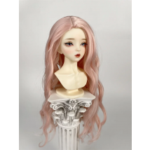 Sd/bjd Wig 1/3 1/4 1/6 High Temperature Silk Split Scalp Style Big Wave Various Colors In Stock