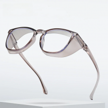 RUOBO Transparent Sand-proof Anti-shock Biking Safe Goggles Anti Blue Light Glasses For Men Women Blue Blocking Protect Eyewear