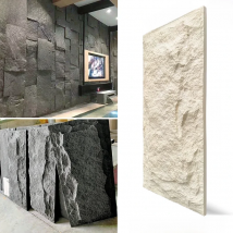 4 pcs 120x60cm high simulation stone 3D wall stickers stone pattern wallpaper wall covering living room 3D wall panel mold tile