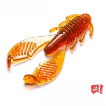 B&U 50mm Soft Fishing Lure Baits Trout Bass Lure Silicone Shrimp Swimbait Jigging Wobblers For Pike Artifical Rubber Bait