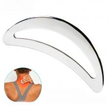 Muscle Scraper, Stainless Steel Gua Sha Tool To Relieve Foot, Calf, Neck Pain,Relieves Plantar Fasciitis and Achilles Tendonitis