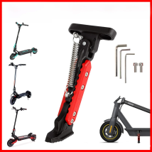 Ulip V2.0 Scooter Kickstand Foot Support Adjustable Side Parking Stand Accessories For Max G30 Zero 10X Kaabo Mantis 10 Vsett 9