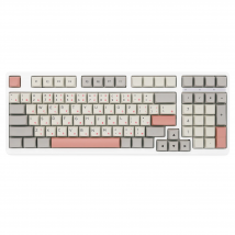 XDA V2 9009 Beige Grey Dye Sub Keycap Set thick PBT for keyboard gh60 poker 87 tkl 104 ansi xd64 bm60 xd68 bm65 bm68 Japanese RU