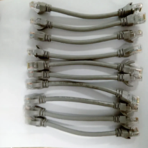 10pcs/lot  CAT6 UTP 15-50cm Network Cable  0.5FT Ethernet Cable 0.65FT Internet Cable 1FT Patch Cord 1.65FT Lan Cable