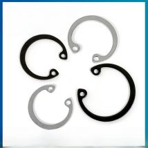 NINDEJIN 5-50pcs C type internal circlip retaining rings for hole stainless steel carbon steel circlip snap rings DIN472