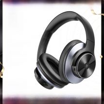 Oneodio A10 Hybrid Active Noise Cancelling Headphones Bluetooth With Hi-Res Audio Over Ear Wireless Headset ANC With Microphone