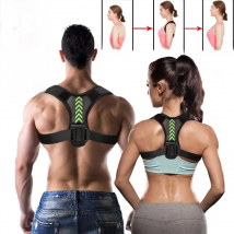 Adjustable Back Shoulder Posture Corrector Belt Clavicle Spine Support Reshape Your Body Home Office Sport Upper Back Neck Brace