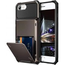 For iPhone SE 2020 Case SE2 Wallet Credit Card Holder ID Slot Pocket Cover For iPhone SE 2 2020 4.7 inch A2275 A2296 A2298 Coque