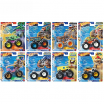 Mattel Hot Wheels Monster Trucks Car Diecast 1/64 Toys for Boys Super Mario Bowser Volkswagen Beetle